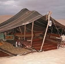 خيام شعبية في الدمام