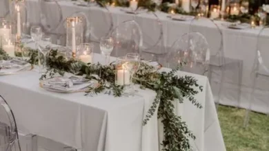 تنسيق طاولات زواج داخل الدمام